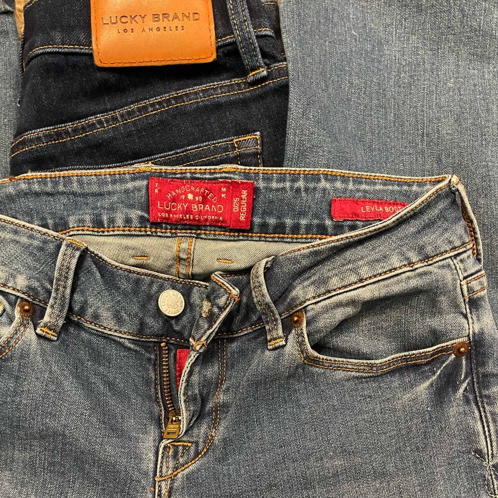 Authentic Lucky Brand Jeans—Like New—Size 0/25 R